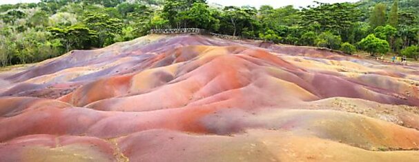 Необычные пески Шамареля (Маврикий)