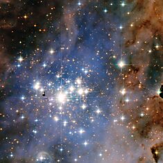 «Хаббл» сфотографировал молодое звёздное скопление Trumpler 14