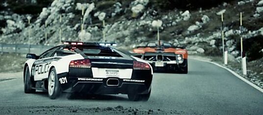 Рекламный ролик аркадной гонки «Need For Speed: Hot Pursuit»