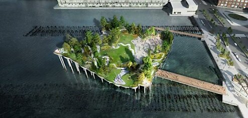 Уникальный проект Hudson River Park