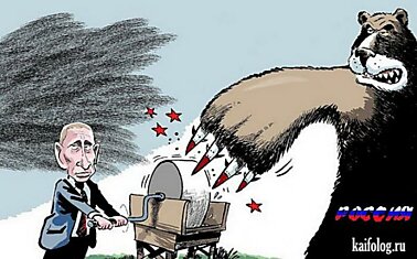 Зарубежные карикатуры и картины на Путина.