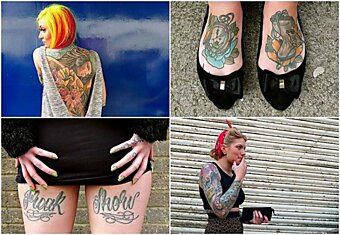 Брайтонский съезд татуировщиков в Великобритании
