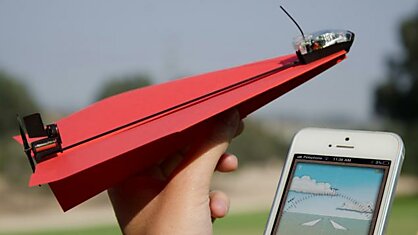 Самолетик-оригами и радиоуправление: проект PowerUP 3.0 вышел в люди
