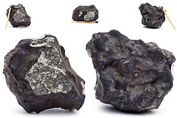 Первые фотоснимки челябинского метеорита