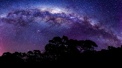 Млечный путь из Тасмании, Австралия