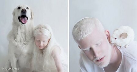 Этот фотограф из Израиля раскрыла неземную красоту людей-альбиносов