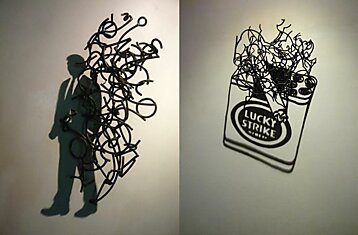 Искусство теней от американского художника Лэрри Кэгана