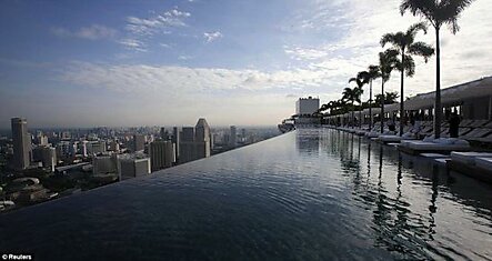 Самый высокий бассейн в мире находится на высоте 191 метр