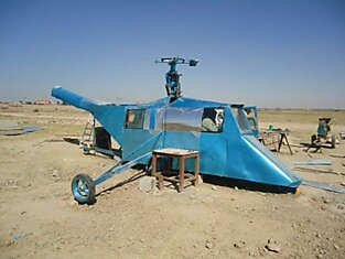 Самодельный вертолет из Ирака (8 фотографий)