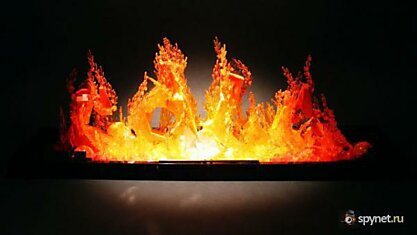 Реалистичный огонь из лего (9 фото)