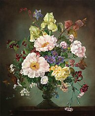 Цветочные натюрморты Сесила Кеннеди (Cecil Kennedy)